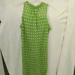 Donna Ricco New York dress sleeveless v-neck and back size 14